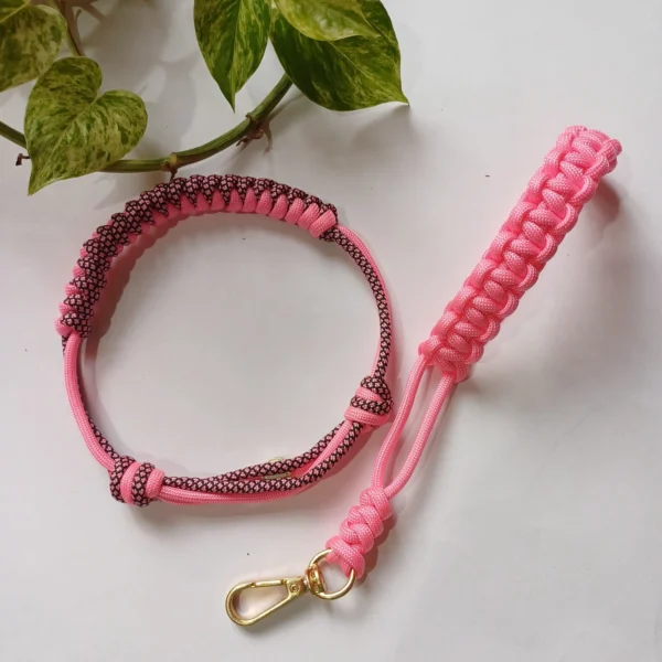 Colar de Pet + Alça de mão para celular (bracelete)